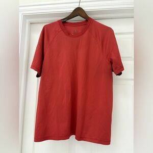 Athletic Works burnt orange colour Short Sleeve Men's Tee